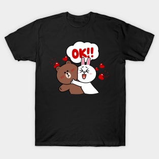 brown and cony T-Shirt